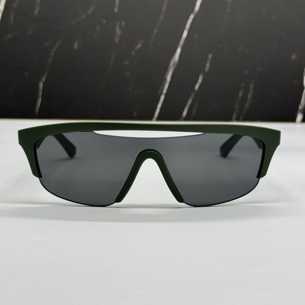NEW BURBERRY BE4460U 4170/71 GREEN UNISEX SUNGLASSES BURBERRY BE4460U 417071